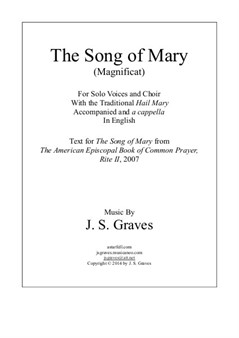 The Song of Mary (Magnificat) with Hail Mary
